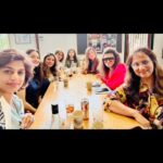 Madhoo Instagram – Girl gang 🧡❤️💜💛 time well spent 🥰