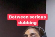 Madhoo Instagram - #dubbing 🌈