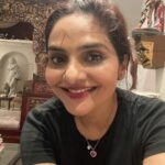 Madhoo Instagram - #glow after good eve workout 💜💜💜💜 and a #selfie