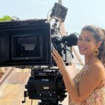 Madhuurima Instagram – Me and my love for camera. Sometimes I think, as much as I love being in the front , how m I equally curious to be behind it ! #shoot #camera #love