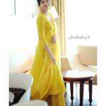 Madonna Sebastian Instagram - When all the other colours don’t feel enough, turn to yellow and shine your light:))))💛💛💛💛💛 Styled by @niru05_raghupathy Jewellery:-@kushalsfashionjewellery Outfit:- @labelearthen @nabel_marketer @surya_ishaan Glowup✨ @aneeshkollengodeak photography📸 #shinebright #yellow #indiangirls #indianfashion