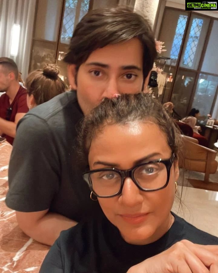 Mahesh Babu Instagram - Summer air, freedom and us! ❤️ #MomentsInMilan Milan, Italy