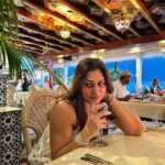 Malavika Instagram - Dinner by the sunset 🧡 Le Palais Oriental