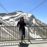 Malavika Instagram - Wherever you are, Be all there🥰 Glacier 3000