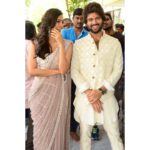 Malavika Mohanan Instagram – Cracking jokes at inappropriate times like always. 😜 #Hero #moviepuja #letsdothis 😎