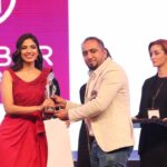 Malavika Mohanan Instagram - Thank you #asiavisionawards2019 for the ‘New sensation in acting’ award for ‘Beyond the clouds’! ♥️ This is a really special one, and more so because it’s for a film so close to my heart! ♥️🙏🏻 Dubai, United Arab Emirates