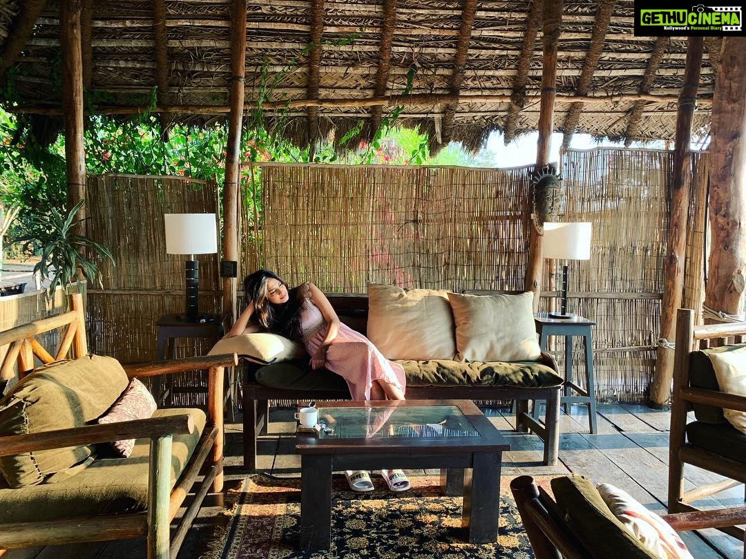Malavika Mohanan Instagram - Forest lounging 🌳 The Bison