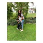 Malavika Mohanan Instagram - Trials and tribulations of getting a toddler to pose 🐒 #suchacutie Dubai, United Arab Emirates