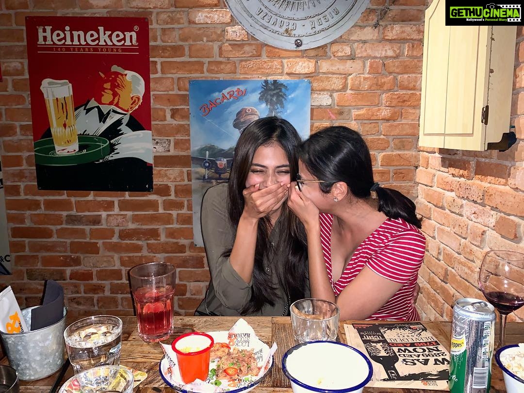 Malavika Mohanan Instagram - And some friendships are just so effortless, heart-warming and uplifting. I love you @retro.rani ! It’s always so amazing to see you ♥️