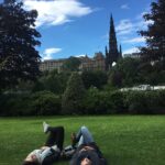 Malavika Mohanan Instagram - The only therapy one needs 👭 #bestfriendlove #scotland #roadtrip Edinburgh, United Kingdom