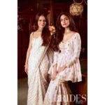 Malavika Mohanan Instagram - With @tamannapunjabikapoor for @bridestodayin ✨#bridalmusings . . 📸 @vijitgupta HMU @mehakoberoi @theitembomb @dipublicrelations