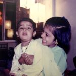 Malavika Mohanan Instagram - Happy Rakshabandhan, junior Mohanan. You will always be my little monkey! 🐒♥️🤗😊 📸 @kumohanan