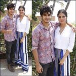 Malavika Mohanan Instagram - 💙#beyondtheclouds #promotions @btcthefilm @ishaan95