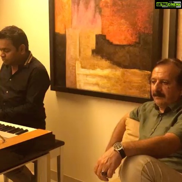 Malavika Mohanan Instagram - Sigh. Rahman sir and Majidi sir creating some magic . #arrahman #majidmajidi #beyondtheclouds