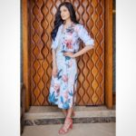 Malavika Mohanan Instagram - Promotions Day 1 look✨ Styled by @krsna_m_ Outfit @houseofsohn Makeup @_pratikshanair_ Hair Kamini Naik . . @itembomb ♥️