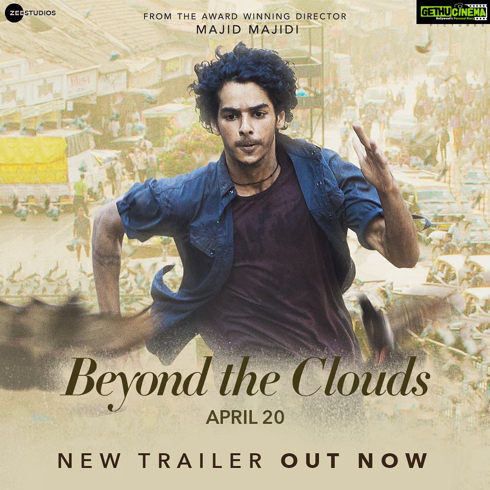 Malavika Mohanan Instagram - This has been one of the most incredible experiences of my life. So much of our love, sweat and passion has been poured into this film.. This April 20th, come celebrate this journey of dreams, relationships and life with us ♥️ #BeyondTheCloudsNewTrailer, Out now! Link in bio. #MajidMajidi @btcthefilm @ishaan95 @zeestudiosofficial @namahpictures @arrahman