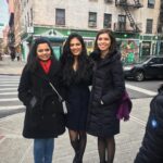 Malavika Mohanan Instagram - Christmas brunch 🎄✨ #besties #schoolfriendsarethebestfriends #throwback #coldestwinterever New York, New York