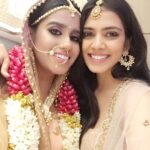 Malavika Mohanan Instagram – Congratulations to this amazing woman! Hands down the coolest, most chilled out and the funnest bride I’ve seen! 👰🏻🥂✨💃🏻#theAandRmerger