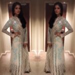 Malavika Mohanan Instagram - #throwback to this gorgeous @manishmalhotra05 outfit I wore for the closing night of #londonfilmfestival! I'm a little pissed off in the picture because the lighting in my room sucked real bad. But this is the only decent picture I have from the night, so here it goes.. Styled by @zeebamiraie ♥️