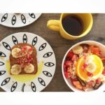 Malavika Mohanan Instagram – Breakfast courtesy @shanishaki 🍉🍌🍞☕️ Cochin, Kerala