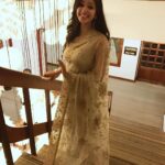Malavika Mohanan Instagram – This is how happy I feel in a saree :) #vanithafilmawards2017