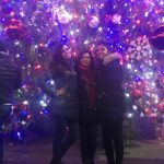 Malavika Mohanan Instagram - Merry Christmas from us to you ☃️🎄❤️🎉 #bffs #newyork #10yearsandgoingstrong Bryant Park, Manhattan