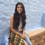 Malavika Mohanan Instagram - #throwback to one more snap from the commercial we shot for Mathrubhumi's 'Yatra' magazine! Can't wait for it to release! Of all the ads I've done so far, this one is my favourite❤️ Jodhpur