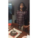 Malavika Mohanan Instagram - Disgruntled birthday boy 🎊🦄