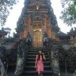 Malavika Mohanan Instagram – On camera 
Saraswati temple, Ubud