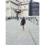 Malavika Mohanan Instagram - At Leaning tower of Pisa. Unfortunately the tower is not in the frame.