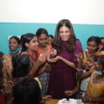 Malavika Mohanan Instagram – Women’s Day well spent! 🥰

Thought I’d share my time and my favourite food with a bunch of these little people today♥️

We cut cake, ate biriyani, they made me recite a couple of my dialogues from ‘Master’ & asked me to visit them every time I come to Chennai ☺️