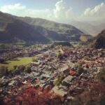Malavika Mohanan Instagram - #chambavalley View from Chamundi temple. #valley #himalayas #himachal #india #mountains #village #temple #igers #indianigers #travelphotography #travel #instapic #gang_family #gf_daily #love
