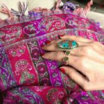 Malavika Mohanan Instagram - Picked up a gorgeous yak wool top from #mcleodganj. Accessorized it with #tibetan #print rings