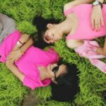 Malavika Mohanan Instagram – We went trekking to the karnala fort one day, the whole gang. Picture clicked during the trip. :) #besties #fun #love #pink #trek #nature