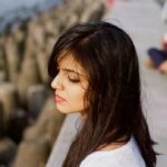 Malavika Mohanan Instagram - #film #Pentax #50mm #portraits #seaface #Mumbai #India #redlips #blogger #fashionblogger #Indianblogger #gang_family #gf_daily #outfitoftheday