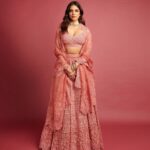 Malavika Mohanan Instagram - In the prettiest pink lehenga 💕 @toraniofficial 📸 @vaishnavpraveen Style @pranita.abhi Makeup @makeupbyanighajain Hair @arvindkumar_hair PR @theitembomb Jewelry @karishma.joolry