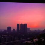 Malavika Mohanan Instagram – You know it’s going to be a good day when you wake up to the pink-est sunrise 🤍