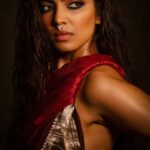 Malavika Mohanan Instagram – If I was born in a different era, most definitely a warrior princess > dainty princess ⚔️ 🗡 

Photographs by @santosh_mishra 
Styled by @artcantbebothered 
Makeup @makeupartistkarishmabajaj 
Hair @souravroy_1999 
PR @theitembomb