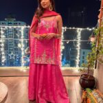 Malavika Mohanan Instagram – Wishing you and your family a Happy Diwali and may you always be in the pink of your health! ☺️💕💕✨✨

Outfit & jewelry: @anitadongre 
@theitembomb • @shotbyshahbaaz • @arvindkumar_hair
