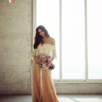 Malavika Mohanan Instagram – Being a bohemian bride for @weddingvows.in 👰🏻✨