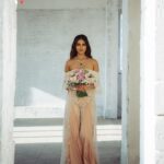 Malavika Mohanan Instagram – Being a bohemian bride for @weddingvows.in 👰🏻✨