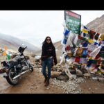 Malavika Mohanan Instagram - I’ve experienced my most thrilling moments of riding in surreal and stunning landscapes of Ladakh, and over the last couple of years the mighty Himalayas have become my favourite place to wander around exploring with a bike. While a car, obviously, is always a more stable choice, the adrenaline rush of being on a bike, taking in the air of a place, feeling the wind(/rain/sometimes even hail(ouch)) on my face is the most alive I’ve ever felt. Eagerly waiting for things to go back to normal so I can get back on my 🏍 💨 ⛰ #royalenfieldlovers