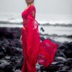 Malavika Mohanan Instagram - Skipping the quintessential off-white and gold Kerala saree(which will always be my first love) for one of my favourite shades of red this Onam ♥️ Happy Onam! ✨ @raw_mango . . Photographs @arjuncphotography Styling @artcantbebothered Makeup @nishisingh_muah Hair @the.mad.hair.scientist Public Relations @theitembomb Jewelry @amrapalijewels Also, special thanks to @pratik8shah 🐒