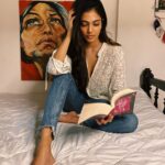 Malavika Mohanan Instagram - Internal mood: lady in that painting behind me