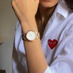 Malavika Mohanan Instagram - A crisp white shirt and a good watch has always been my favourite go-to outfit 💓 Glam up your wardrobe with a gorgeous @danielwellington watch, and get a complimentary strap with your purchase! Use my code ‘MALAVIKA’ to get 15% off #danielwellington . . www.danielwellington.com