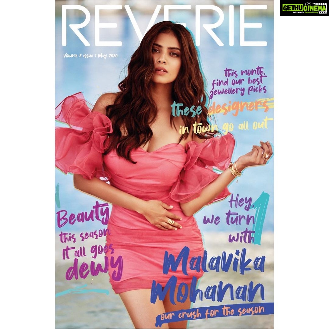 Malavika Mohanan Instagram - Reinvent ✔️ Repurpose ✔️ Reimagine ✔️ • For the May cover of @reverie.india , we repurposed an image from a fun shoot I did a few months back with the amazing @shotbynuno 💓 At a time like this when the importance of social-distancing and staying home cannot be stressed on enough, @reverie.india decided to recycle some old images and do some interesting stories and interviews from the safety of our homes! #CoversInTheTimeOfCorona @mitalig_. @shahriyar_adil @concep2.design • Huge shoutout to this amazing team 😘 PR @theitembomb Styled by @eshaamiin1 Makeup @nittigoenka Hair @nishisingh_muah @parveenhq thank you! I love you 💕