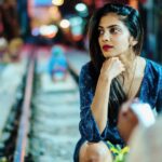 Malavika Mohanan Instagram - #TravelReminiscing part 1: Vietnam 🇻🇳 • • 1. Sitting at a makeshift cafe on a railway track at ‘train street’ in Hanoi, where are the tables and chairs are immediately pulled back and cleared up for the train to pass a couple of minutes before the train is due to arrive. A little nerve wrecking the first time you experience it, but definitely worth experiencing 🛤 2. The ‘train street’ in Hanoi at night 🚂 3. ‘Egg coffee’ which is a Vietnamese speciality. Sounds pretty gross at first, but it’s super yum! Tastes like liquid cake 🍰 4. The streets of ‘Hoi An’, also known as the ‘lantern city’. The streets of this little town are lit up with hundreds of lanterns every night. My personal favourite little town out of all places I visited in Vietnam 🏮 5. A bustling and colourful restaurant/pub in ‘Hoi an’ 🍷 6. Resting for coffee breaks after the long walks ☕️ 7. Vietnam has the cutest doggos ever! 🐶 8. Afternoon nap at a waterfall, anyone? ⛲️