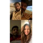 Malavika Mohanan Instagram - Problems will come and go..konjam chill panu maapi! ☺️ How we hang out when we can’t really hang out 😋 Team ‘Master’ is social-distancing. Are you?