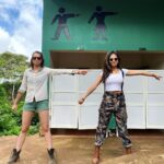 Malavika Mohanan Instagram – Reunited with this monkey 🐒 @ripanshijain #africa Ngorongoro National Park