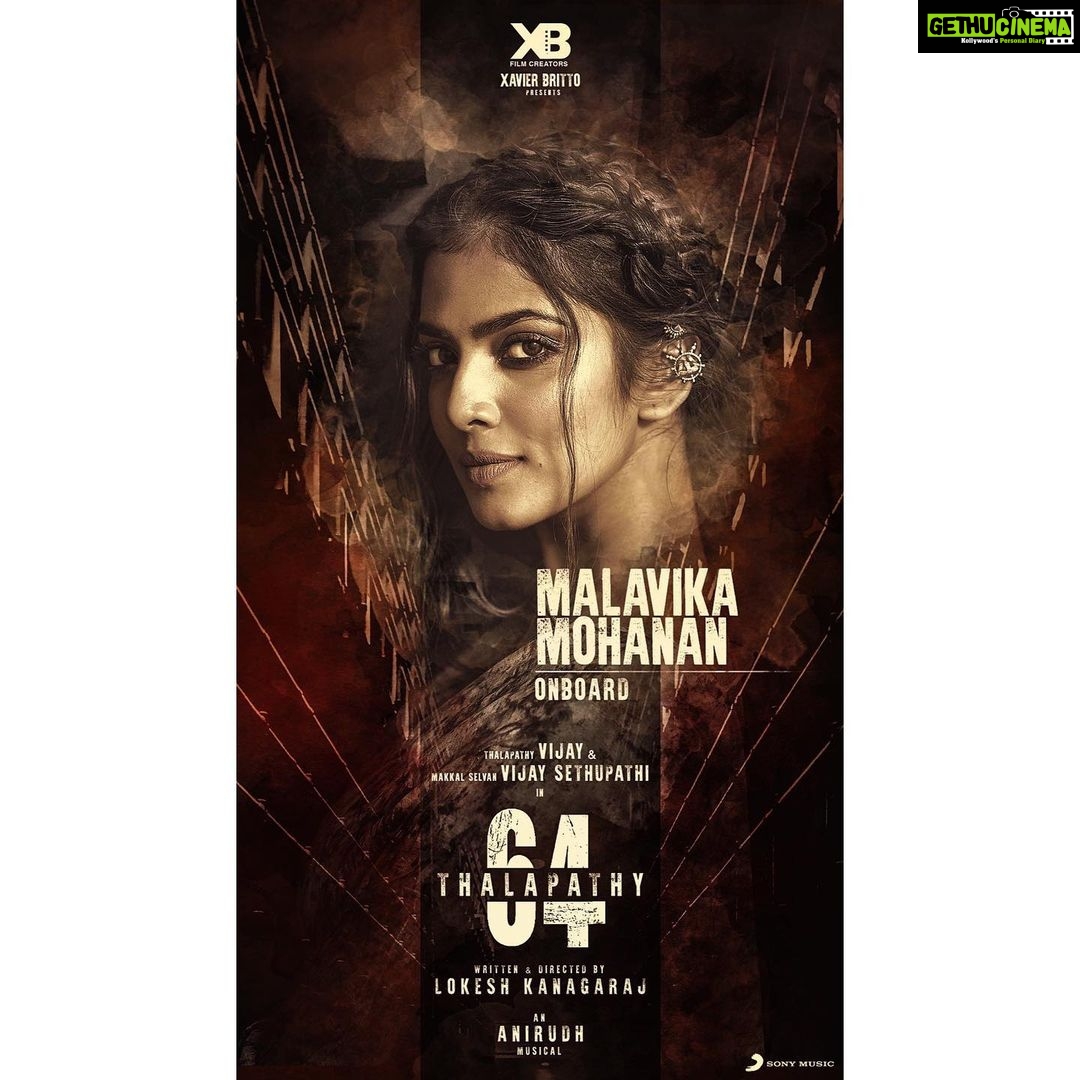 Malavika Mohanan Instagram - #thalapathy64🔥